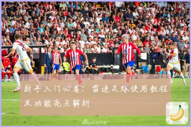 新手入门必看：雷速足球使用教程及功能亮点解析